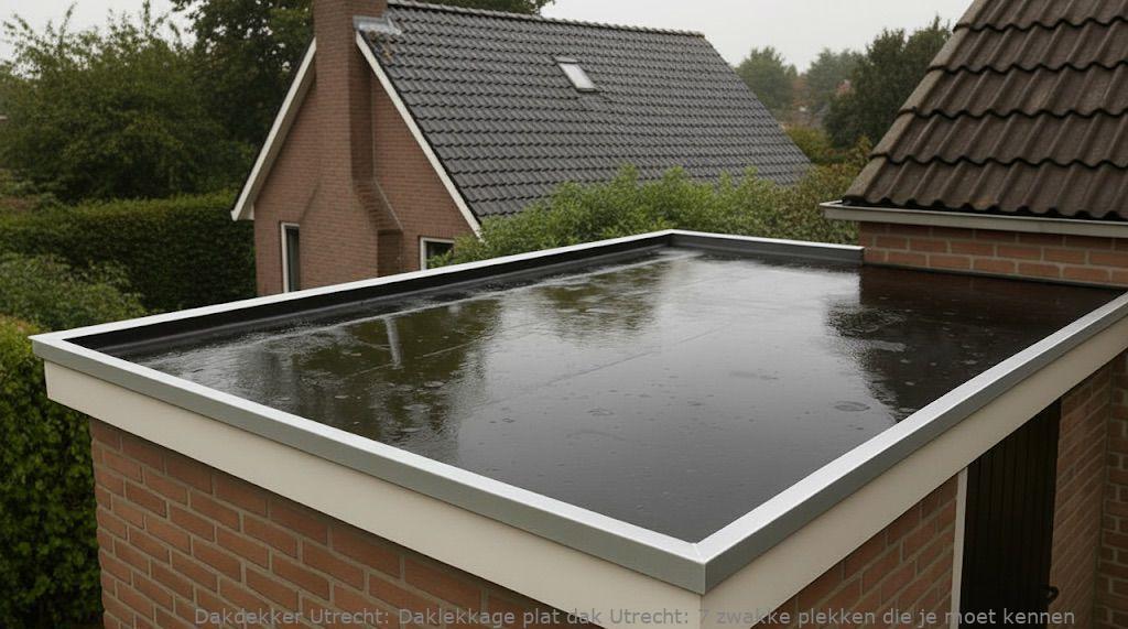 Daklekkage Plat Dak Utrecht